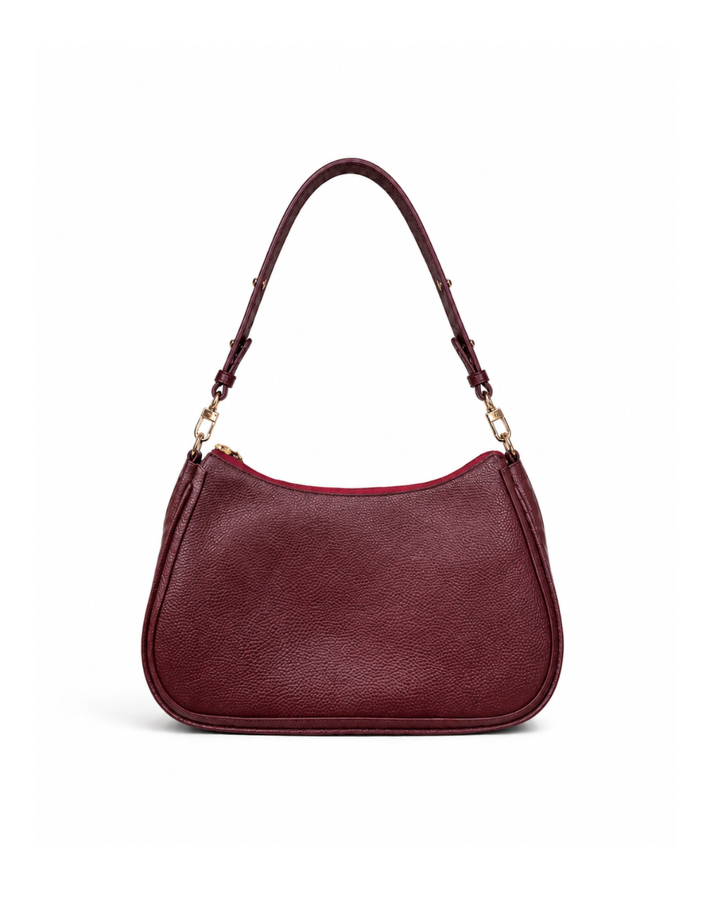 (SHBLSB-ORTURGRN-MAR) Turquoise Green Orchid Maroon Leather Shoulder Bag
