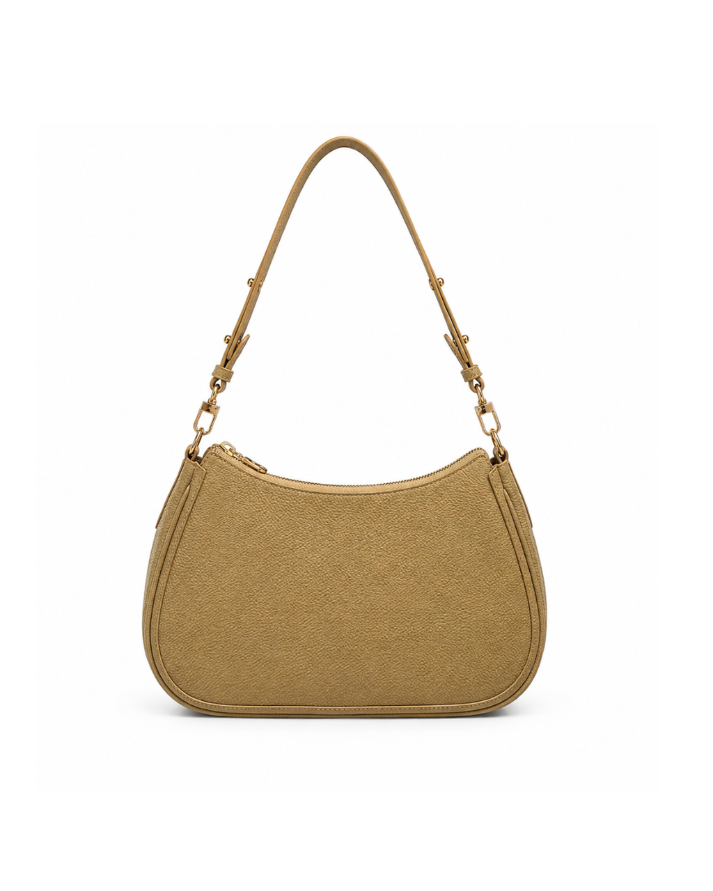 (SHBLSB-PF-BEI) Beige Peony Flower Leather Shoulder Bag
