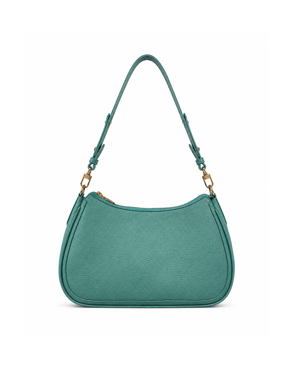 (SHBLSB-ORPNKPUR-TUR) Pink Purple Orchid Turquoise Leather Shoulder Bag