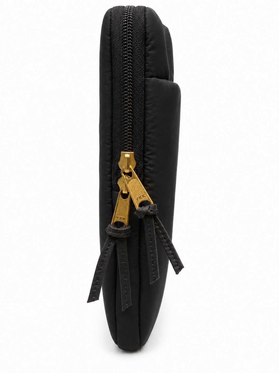(LTBPELB-GF-BLK) Black Puffer Goldfish Embroidery Laptop Bag