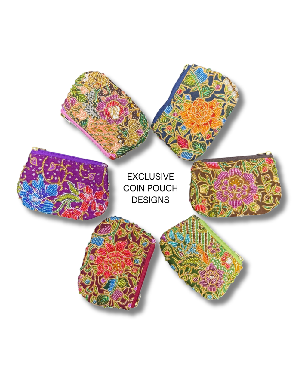 Peranakan Batik Trio Pouch Series (Blind Box)