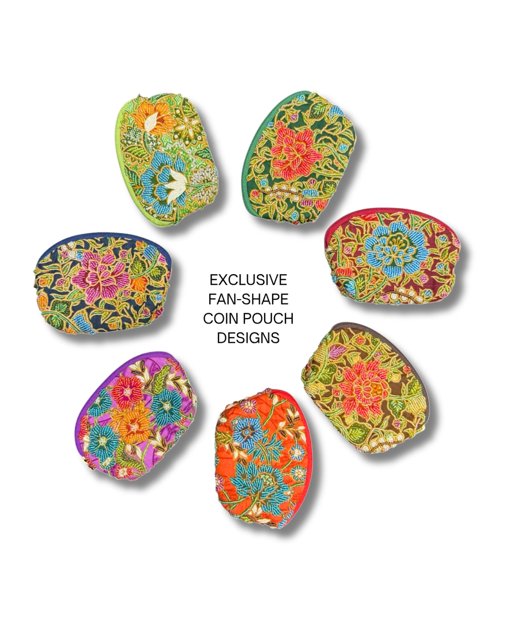 Peranakan Batik Trio Pouch Series (Blind Box)