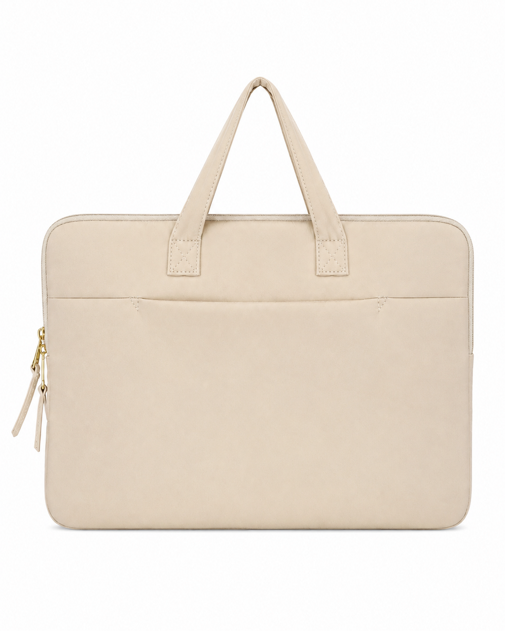 (LTBPELB-PP-CRM) Cream Puffer Pineapple Peony Laptop Bag