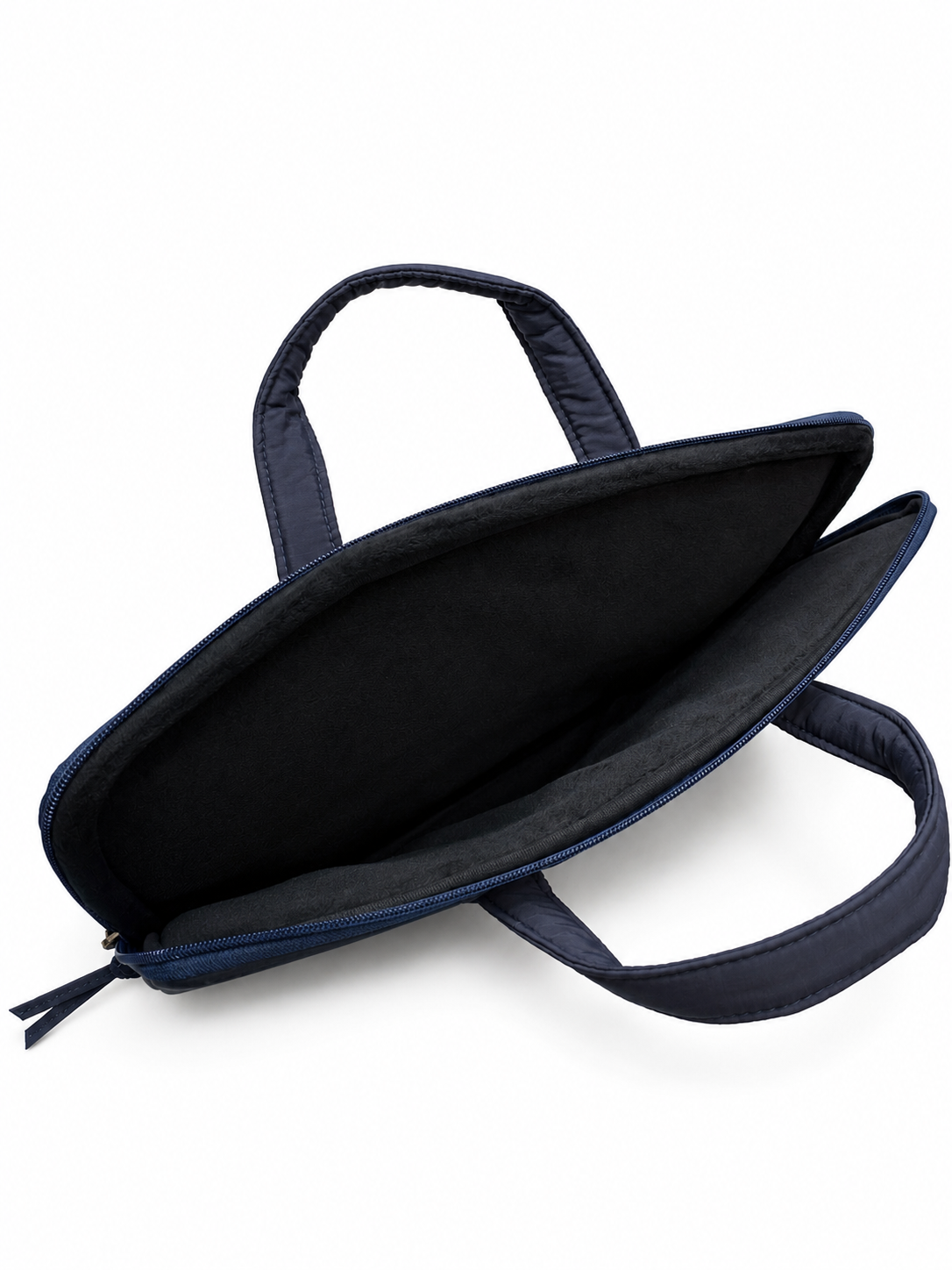 (LTBPELB-PP-BLU) Blue Puffer Pineapple Peony Laptop Bag