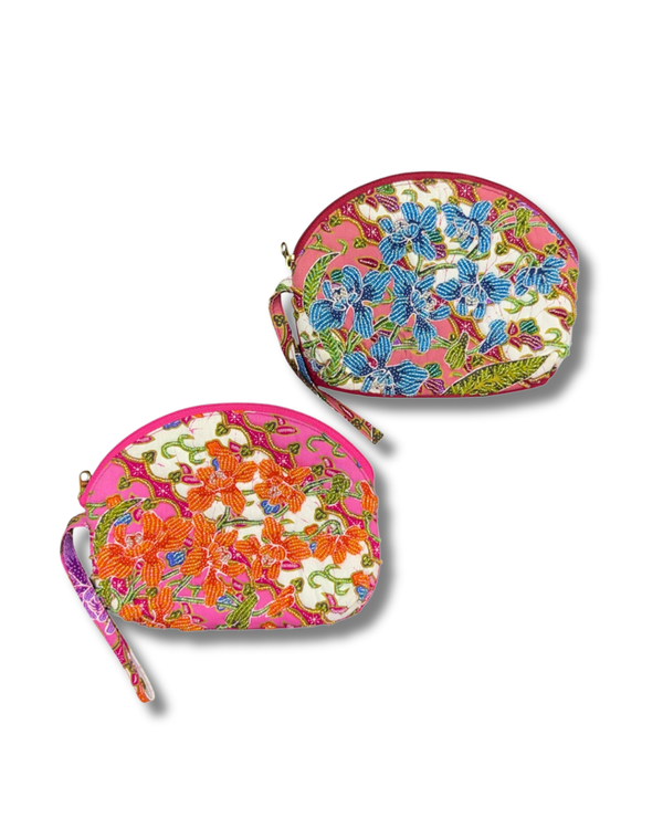Orchid Makeup Pouch