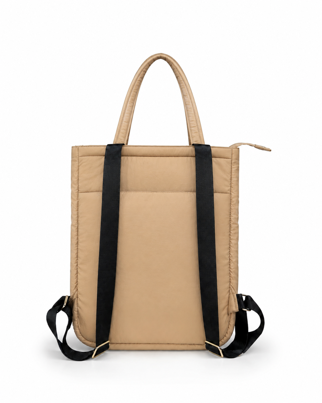 (LTBPELBP-PH-KHK) Khaki Puffer Phoenix Embroidery Laptop Backpack