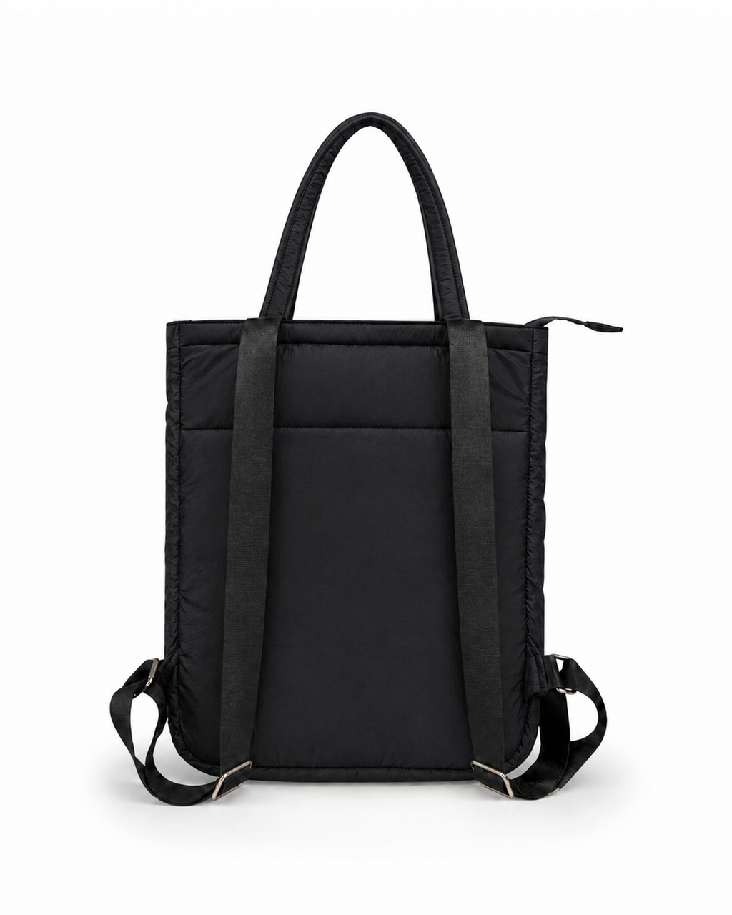 (LTBPELBP-PH-BLK) Black Puffer Phoenix Embroidery Laptop Backpack