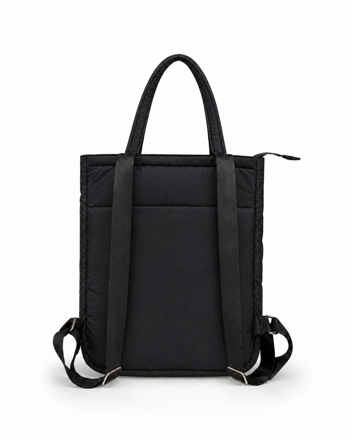(LTBPELBP-PH-BLK) Black Puffer Phoenix Embroidery Laptop Backpack