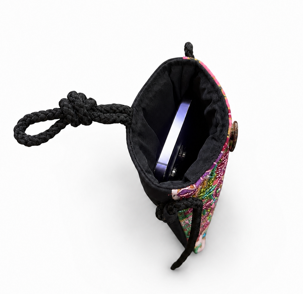Orchid Handphone Pouch