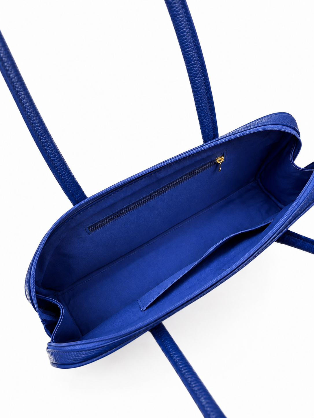 (TTCLBB-GF-BLU) Blue Goldfish Leather Boston Bag