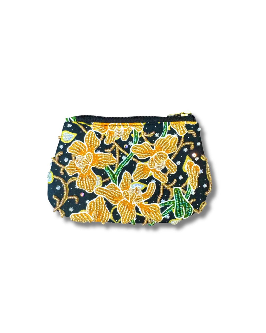Orchid Coin Pouch