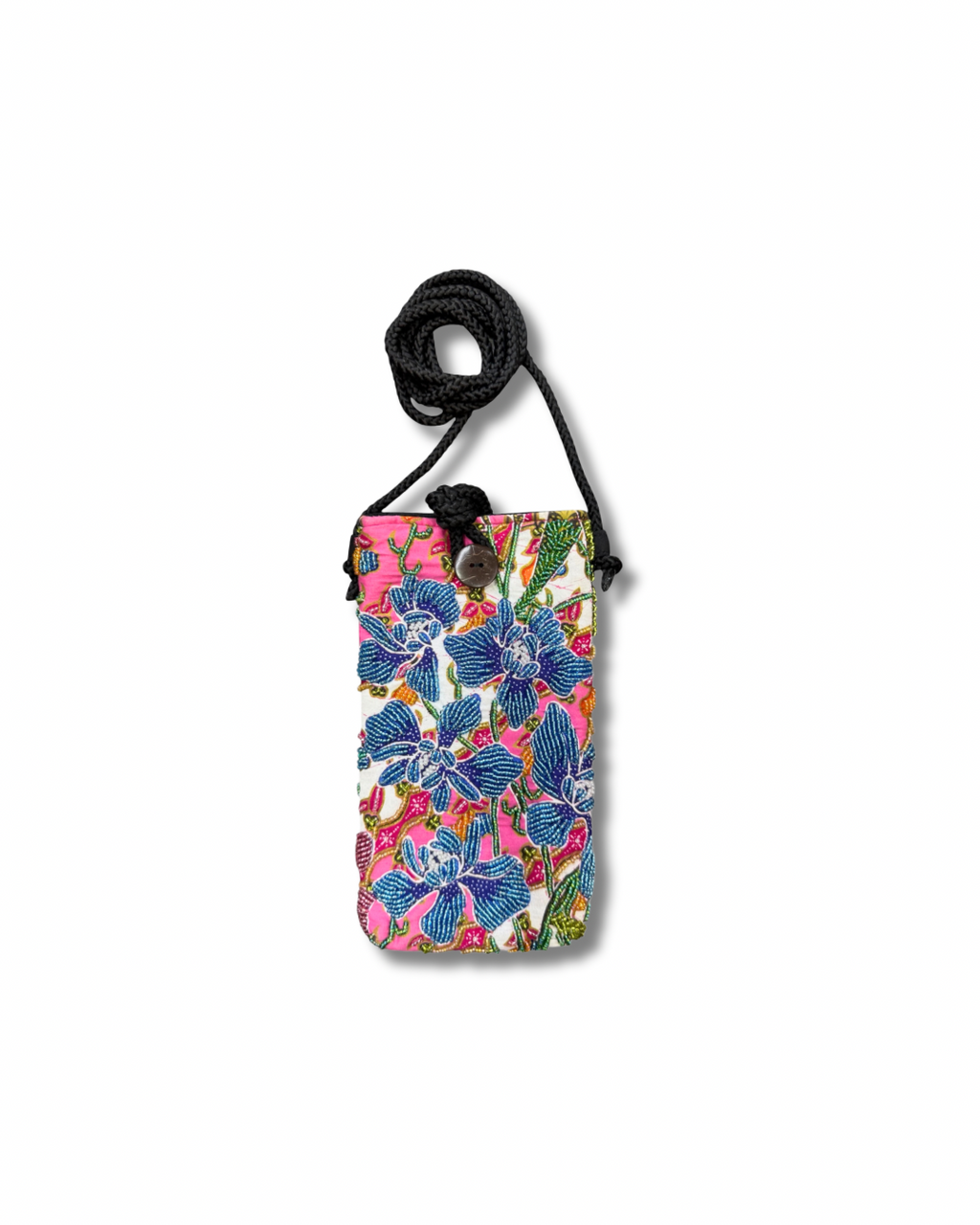 Orchid Striped Handphone Pouch