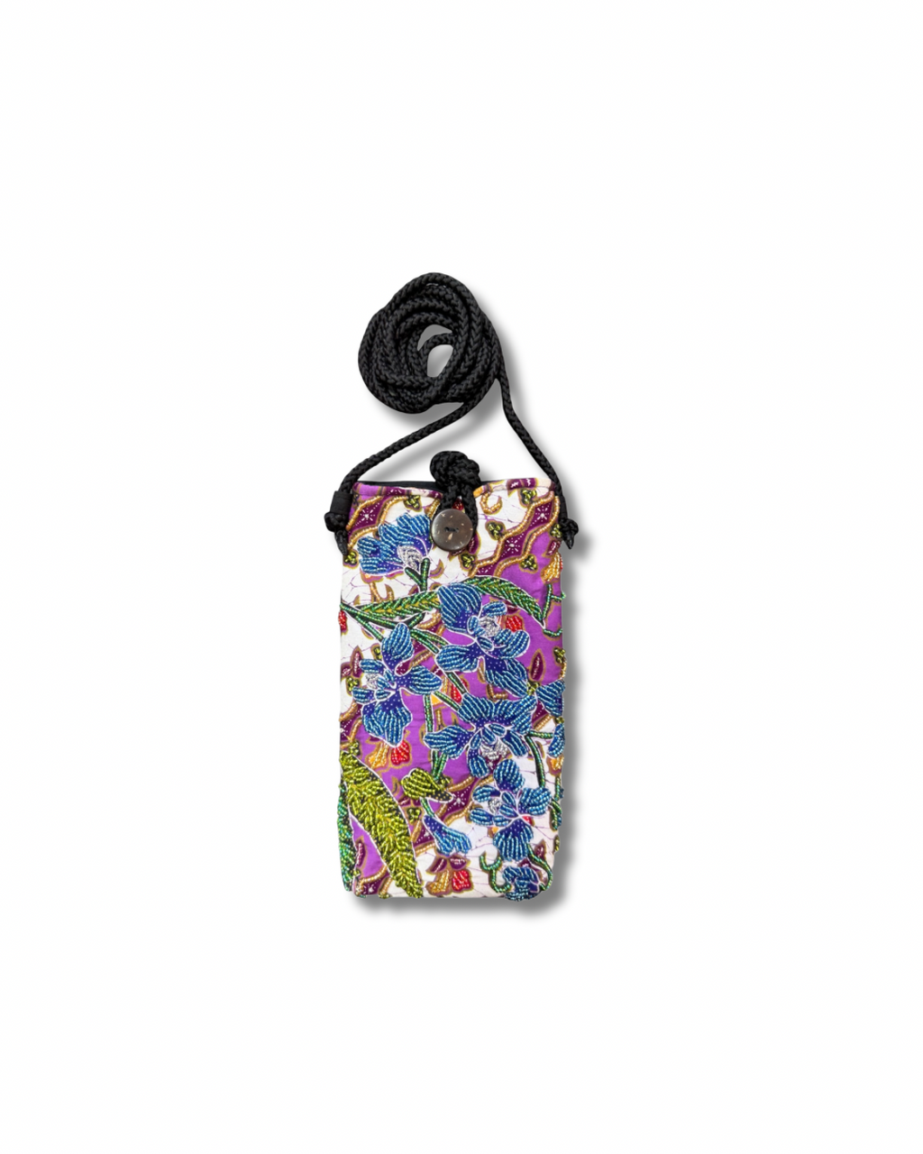 Orchid Striped Handphone Pouch