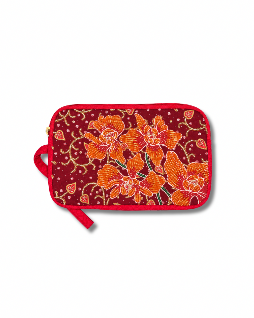 Orchid 2-Layer Wristlet Pouch
