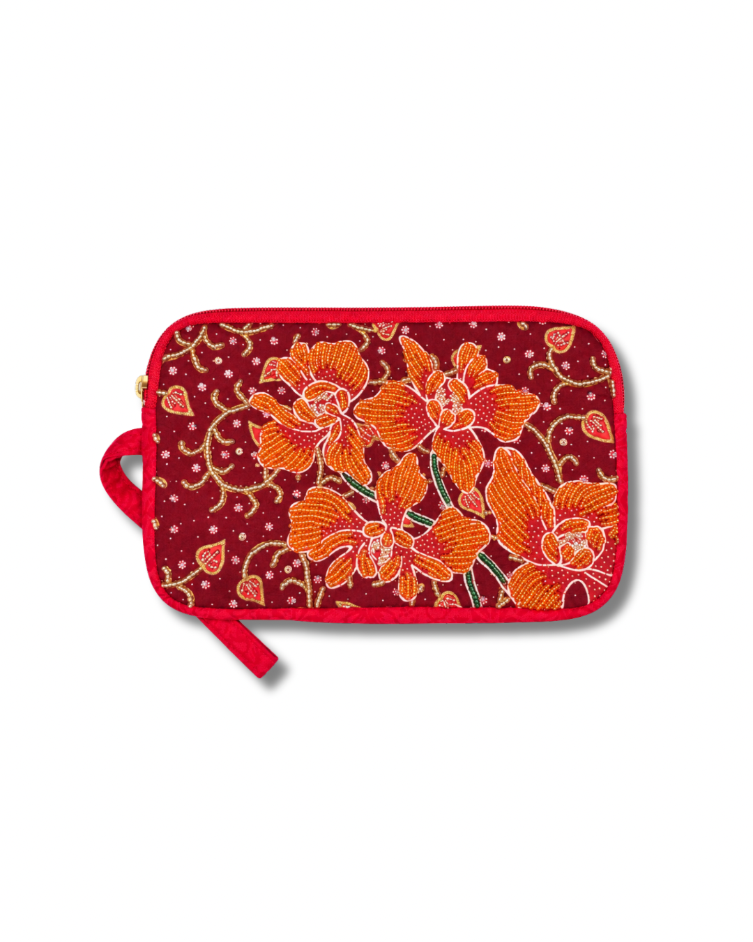 Orchid 2-Layer Wristlet Pouch