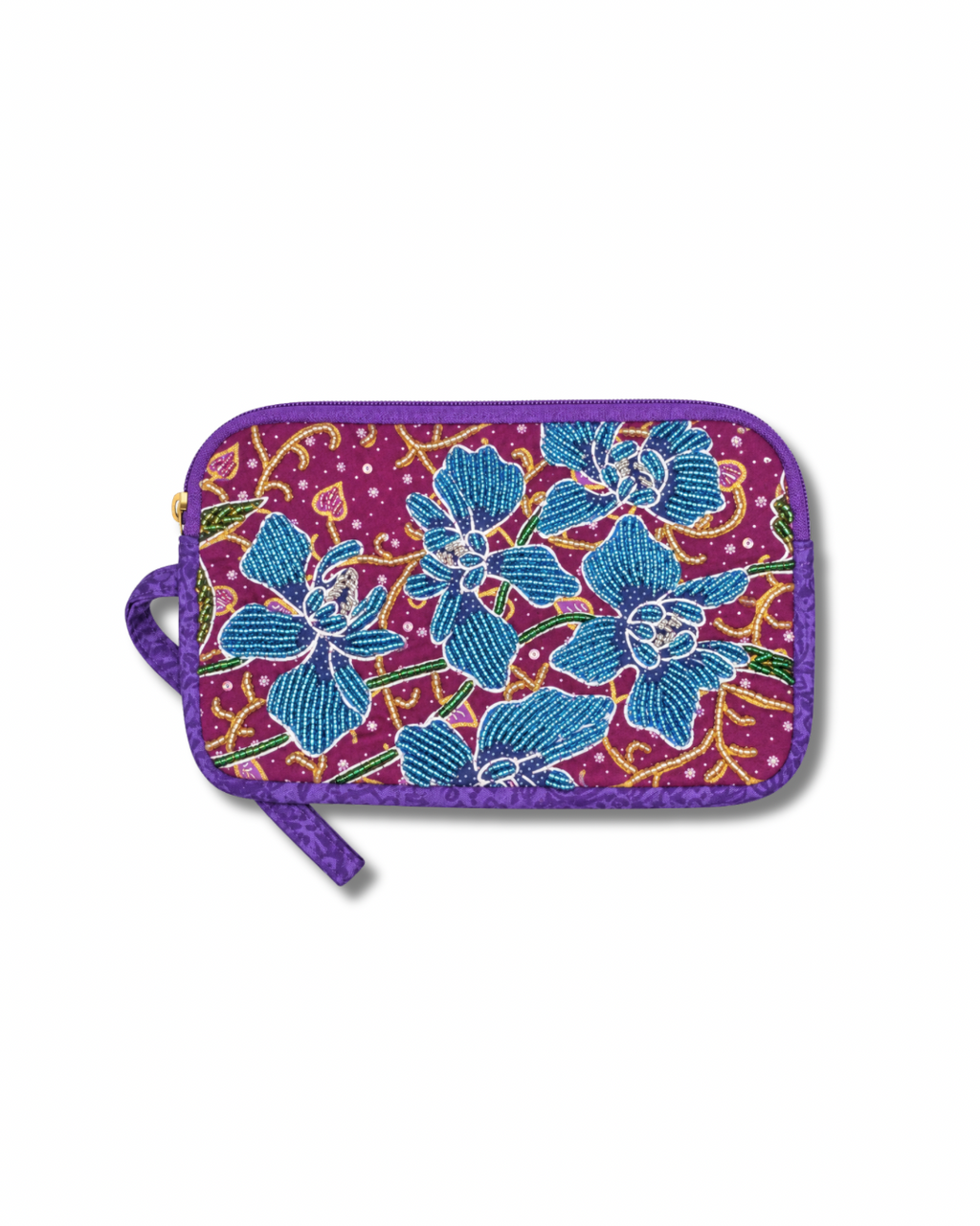Orchid 2-Layer Wristlet Pouch