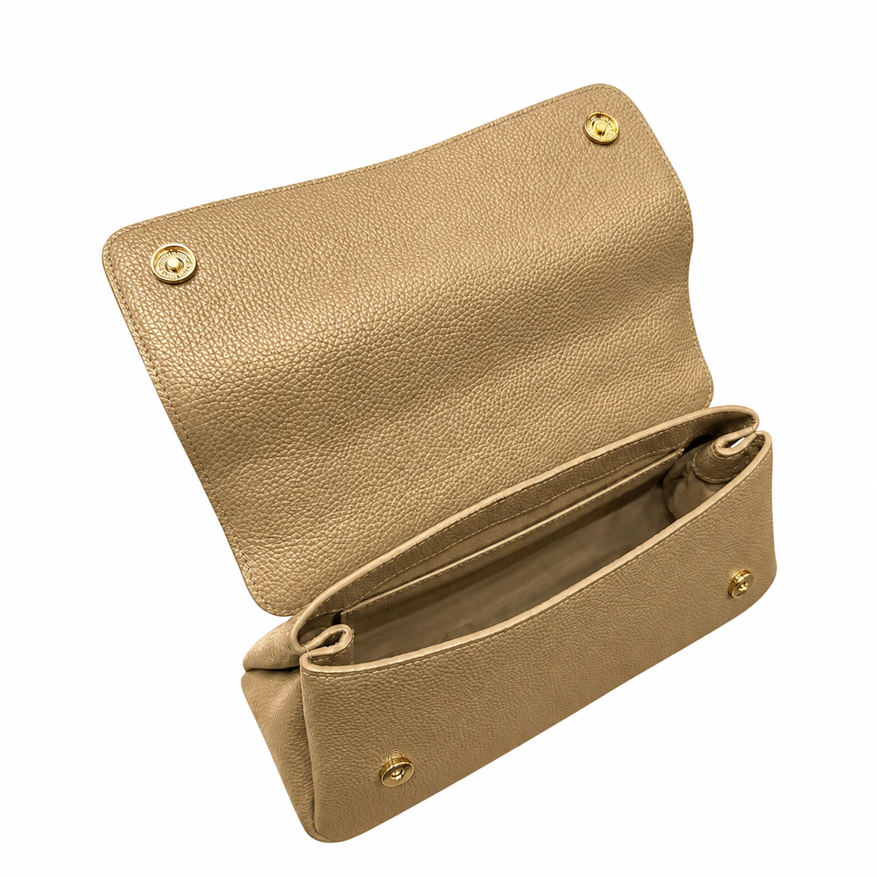 (CBLGB-PFYLWPNK-BEIPCH) Yellow Pink Peony Flower Beige Peach Leather Gusset Shoulder & Crossbody Bag