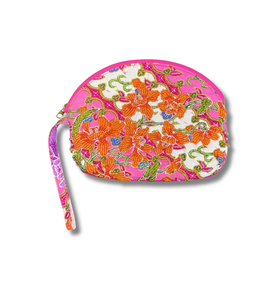 Orchid Makeup Pouch