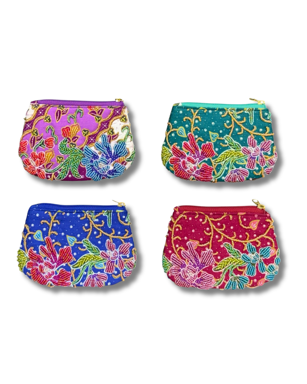 Orchid Coin Pouch