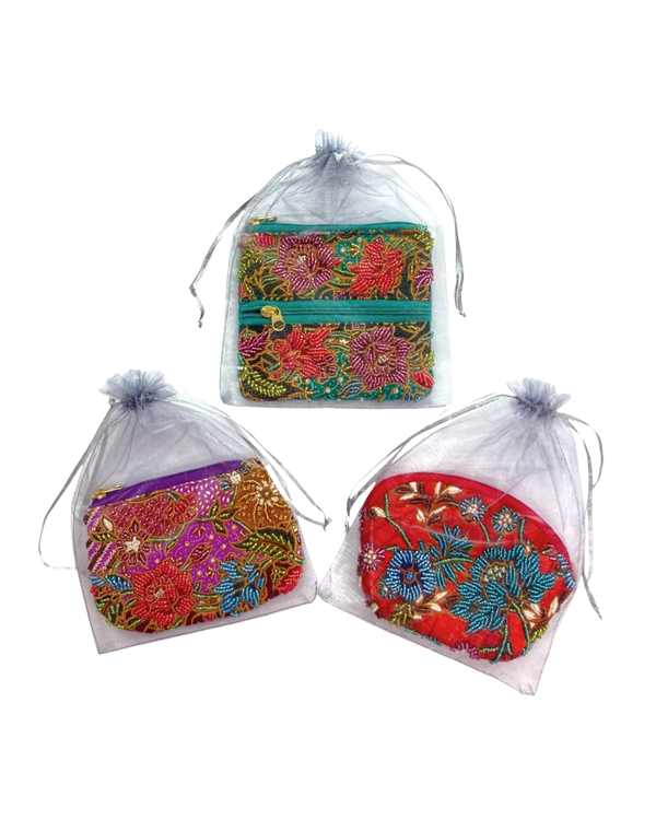 Peranakan Batik Trio Pouch Series (Blind Box)