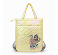 (LTBPELBP-PH-YPE) Yellow Pearl Puffer Phoenix Embroidery Laptop Backpack