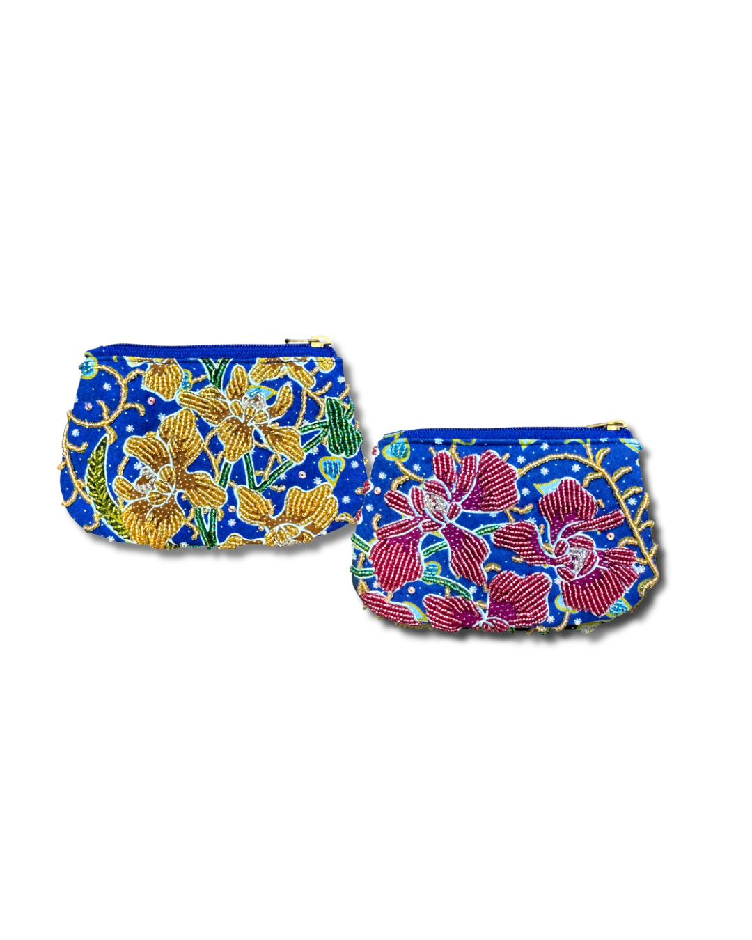 Orchid Coin Pouch